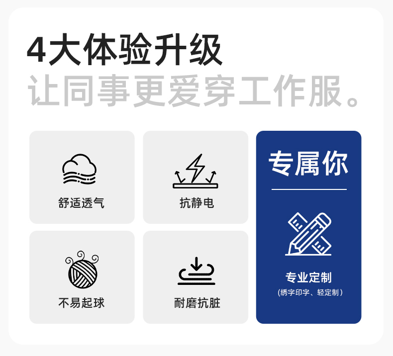 JC-3D02 春秋防靜電棉服定制工作服拼色工裝加油站機修車間廠服勞保工作服(圖2)